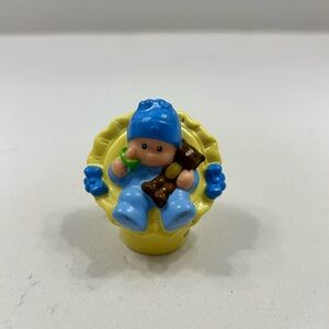 2008 Fisher-Prince Little People Baby Holding Bear